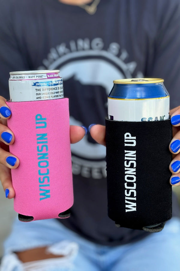 Wisconsin Up - Skinny Can Cooler