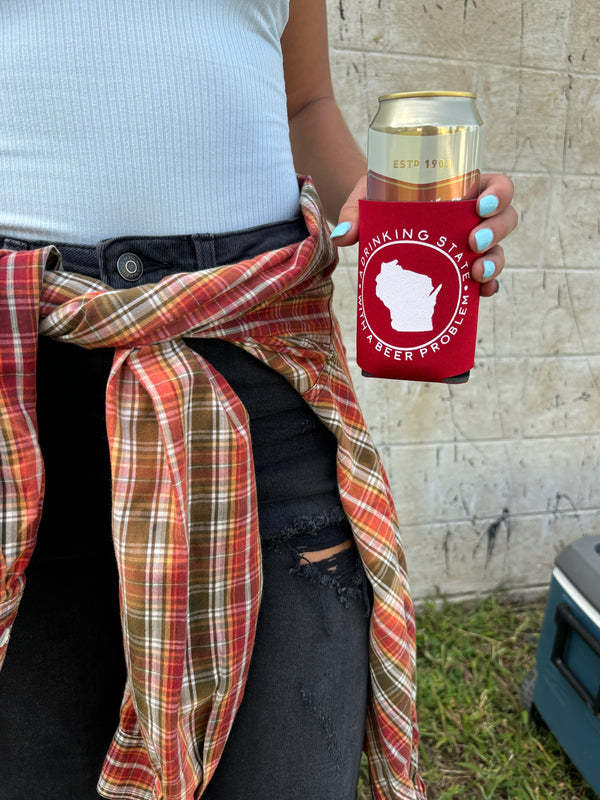 Drinking State with a Beer Problem - Red Koozie