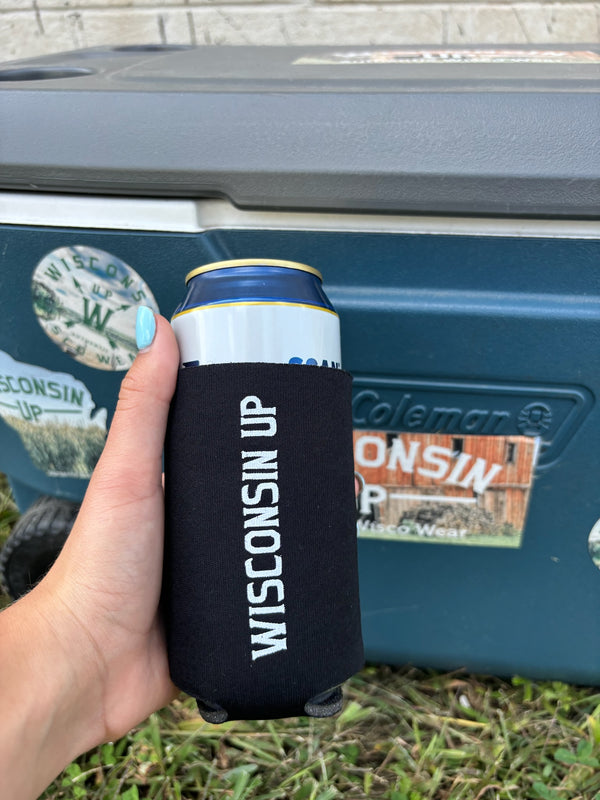 Wisconsin Up - Skinny Can Cooler