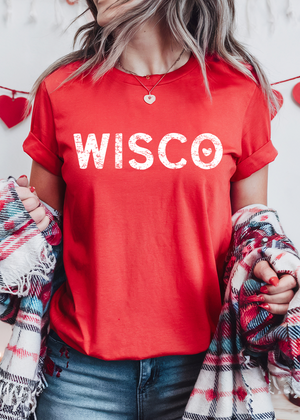 Wisco Heart - Unisex TShirt