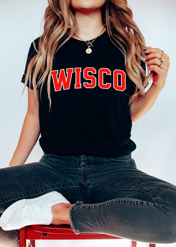 Wisco Apparel. Wisco for Wisconsin unisex TShirt apparel.